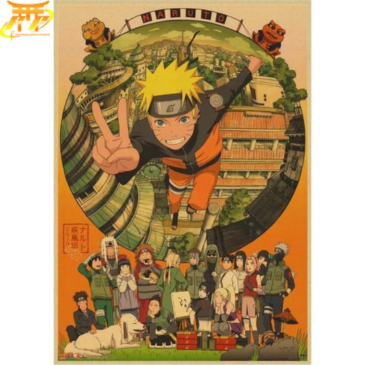 Konoha Family Poster – Naruto™