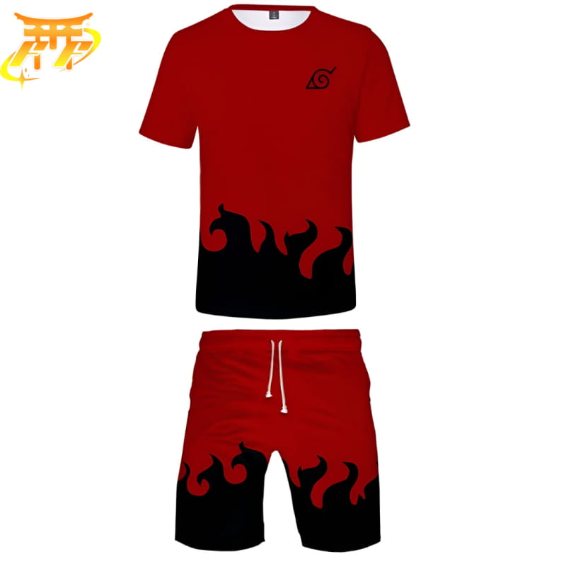 Konoha Pyjamas med Shorts – Naruto Shippuden™