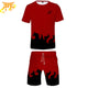 Konoha Pyjamas med Shorts – Naruto Shippuden™