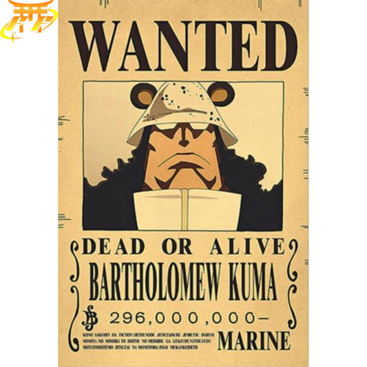 Kuma "Wanted" Poster – One Piece™