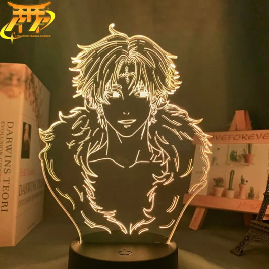 Kuroro Lucifuru 3D-lampa – Hunter x Hunter™
