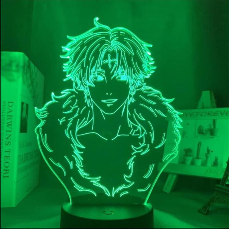 Kuroro Lucifuru 3D-lampa – Hunter x Hunter™