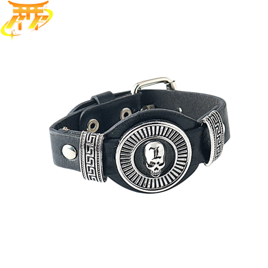 L Silver-skalle Armband – Death Note™