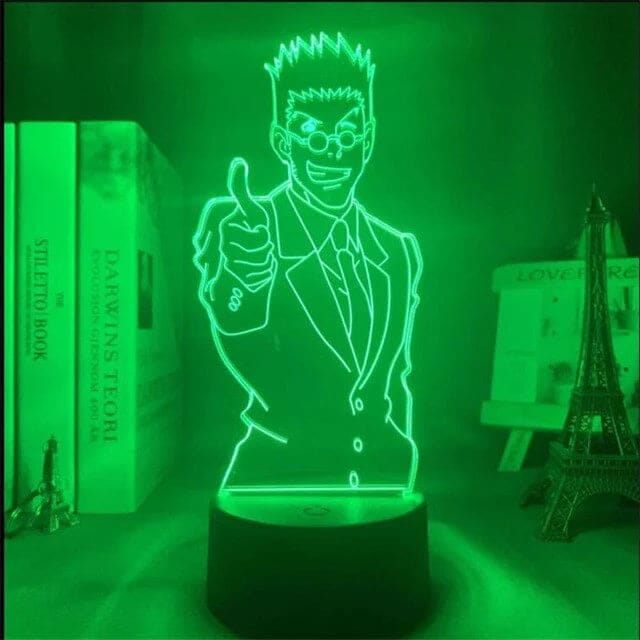 Leorio Paradinight 3D-lampa – Hunter x Hunter™