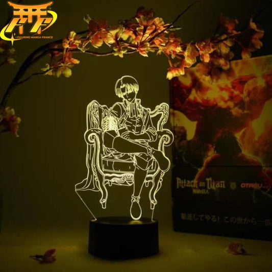 Livaï 3D-lampa - Attack on Titan™