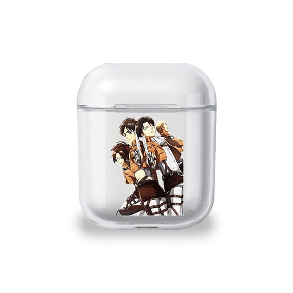 Livaï, Eren och Hansi AirPods-fodral - Attack on Titan™