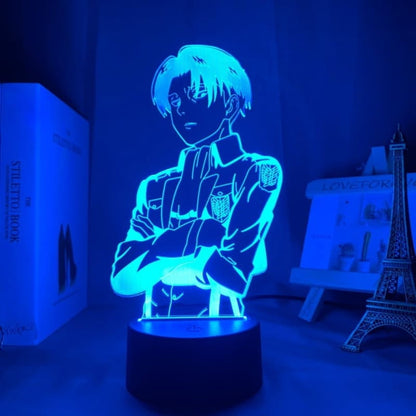 Livaï (Rivaille) Ackerman 3D-lampa - Attack on Titan™