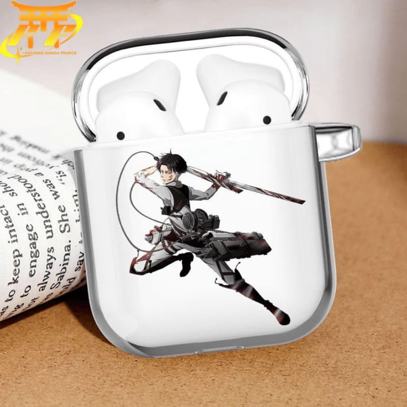 Livaï i stridsläge AirPods-fodral - Attack on Titan™