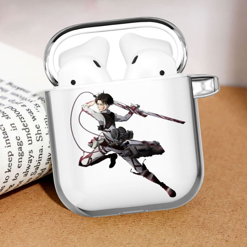 Livaï i stridsläge AirPods-fodral - Attack on Titan™