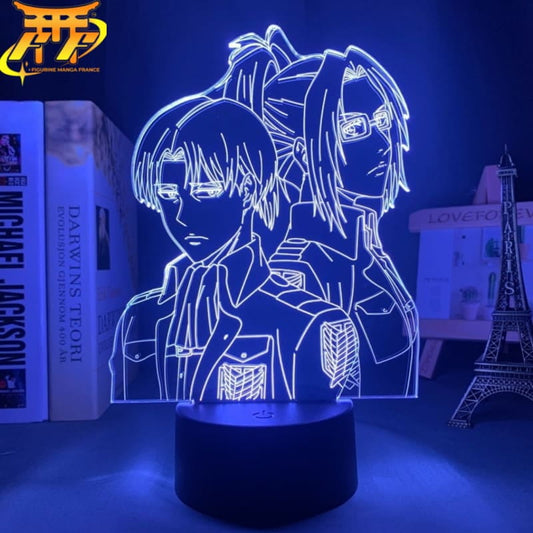 Livaï med Hansi 3D-lampa - Attack on Titan™