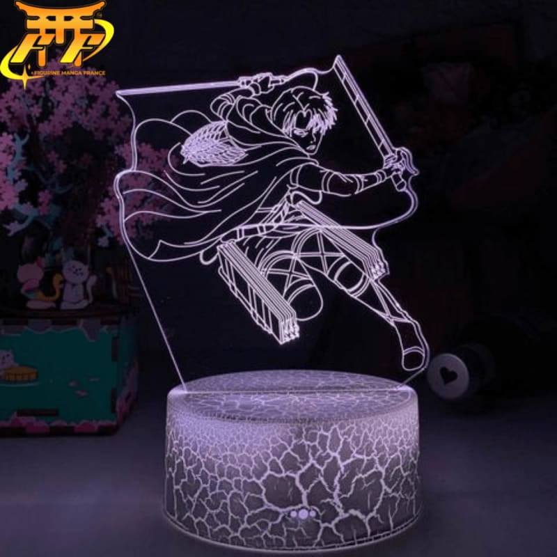 Livail Ackerman 3D-lampa - Attack on Titan™