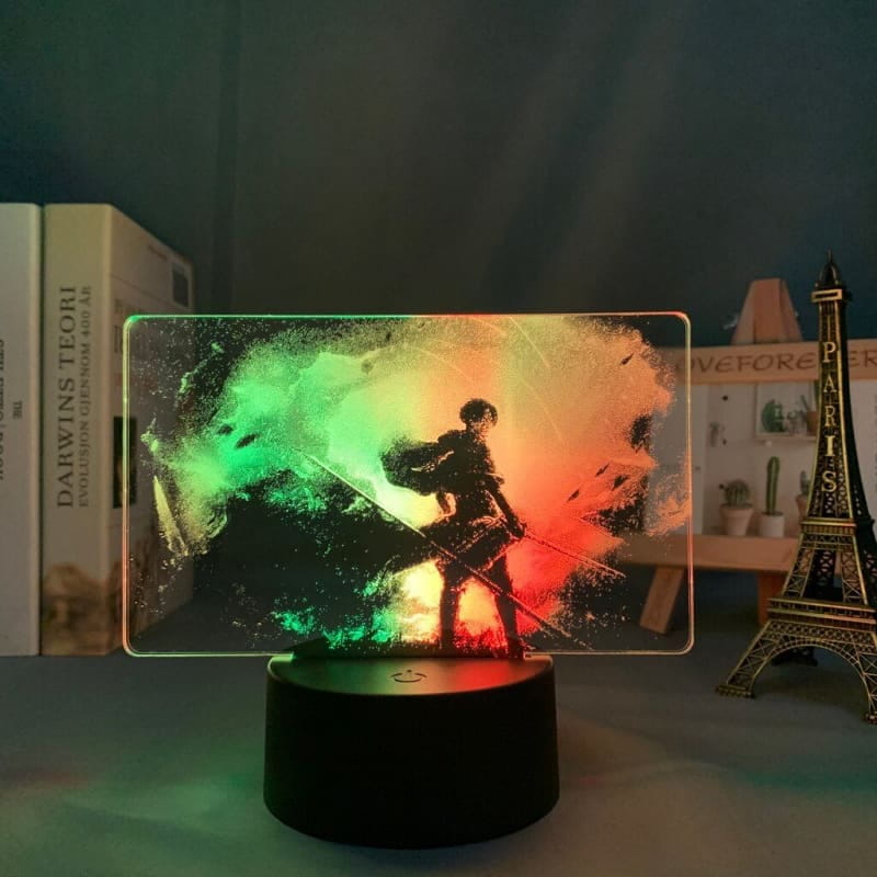 Livail Ackerman 3D-lampa tvåfärgad - Attack on Titan™