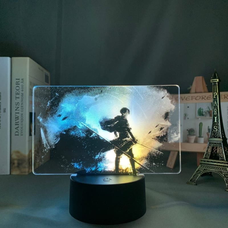 Livail Ackerman 3D-lampa tvåfärgad - Attack on Titan™
