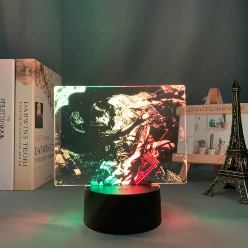 Livail Ackerman 3D-lampa tvåfärgad V2 - Attack on Titan™