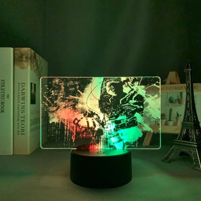 Livail Ackerman tvåfärgad V3 3D-lampa - Attack on Titan™