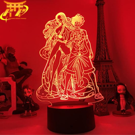 Luffy "2D3Y" x Hancock 3D-lampa – One Piece™