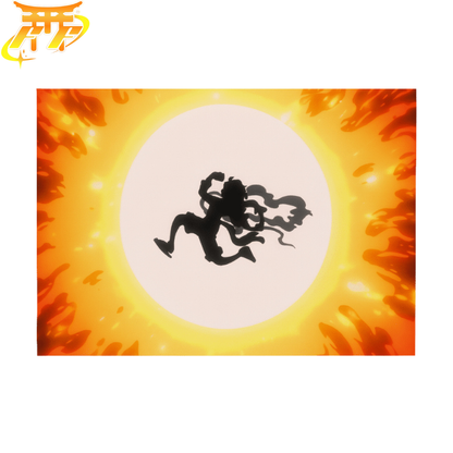 Luffy "Gear 5 Silhuett" Flagga – One Piece™