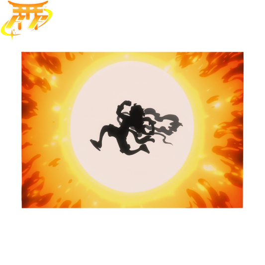 Luffy "Gear 5 Silhuett" Flagga – One Piece™