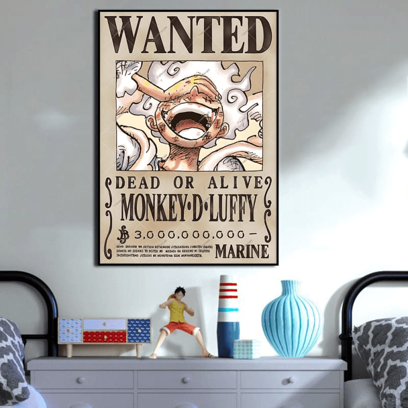 Luffy "Yonko" "Wanted" Poster – One Piece™