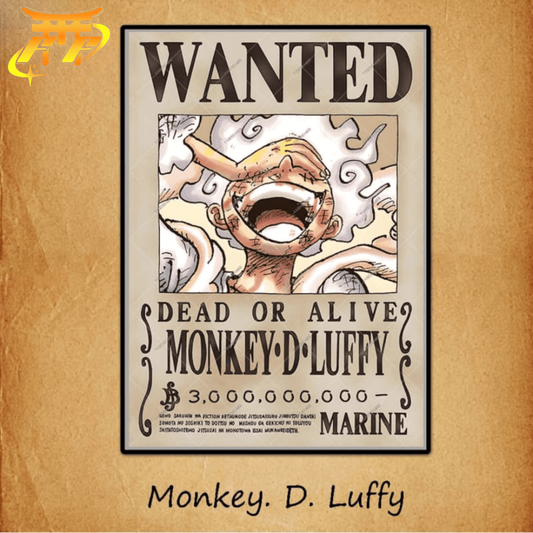 Luffy "Yonko" "Wanted" Poster – One Piece™