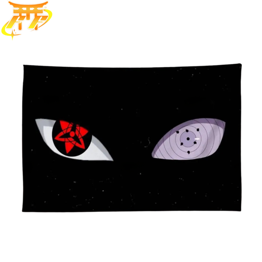 Madara Uchiha "Sharingan och Rinnegan" Flagga – Naruto™