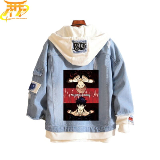 Megumi × Yuji jeansjacka – Jujutsu Kaisen™