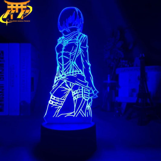 Mikasa Ackerman 3D-lampa - Attack on Titan™
