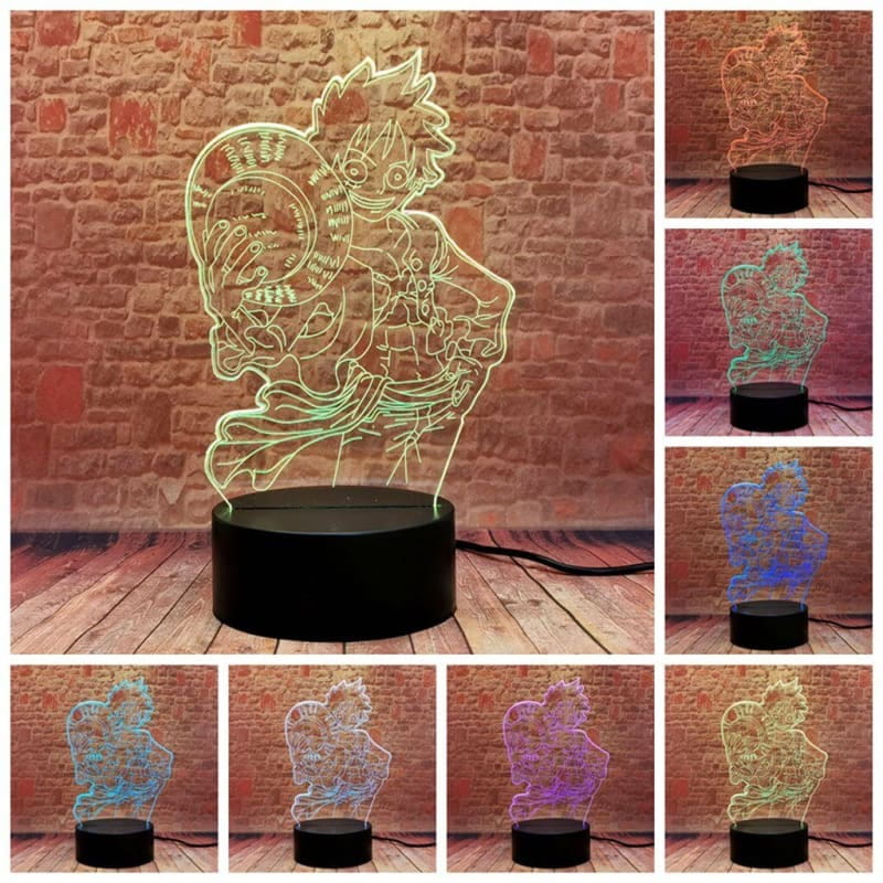 Monkey D. Luffy 3D-lampa – One Piece™
