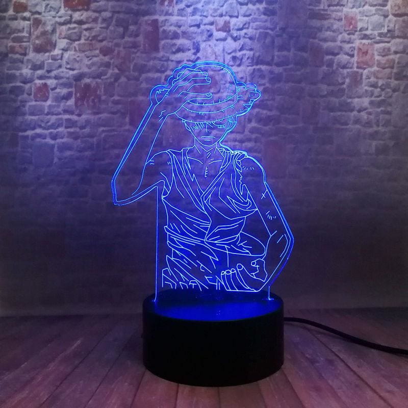 Monkey D. Luffy 3D-lampa – One Piece™