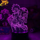 Monkey D. Luffy 3D-lampa – One Piece™