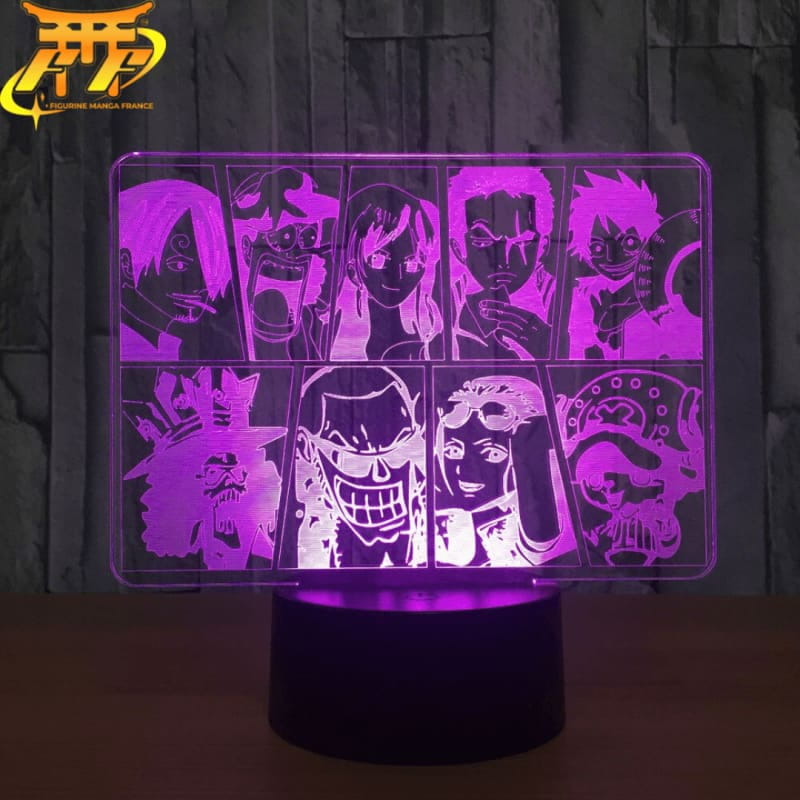 Mugiwara-besättningen 3D-lampa – One Piece™