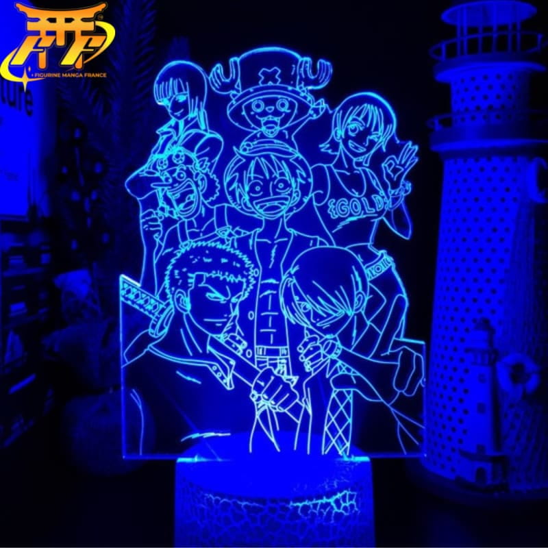 Mugiwara-besättningen 3D-lampa – One Piece™