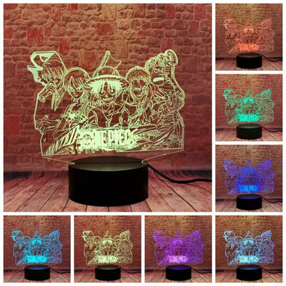 Mugiwara 3D-lampa – One Piece™