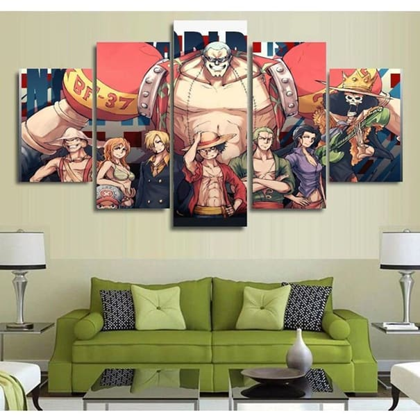 Mugiwara Besättning Tavla - One Piece™