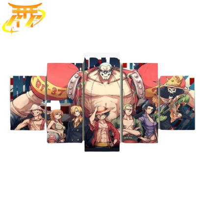 Mugiwara Besättning Tavla - One Piece™
