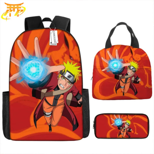 Naruto Eremit Ryggsäck med pennfodral och axelväska – Naruto Shippuden™