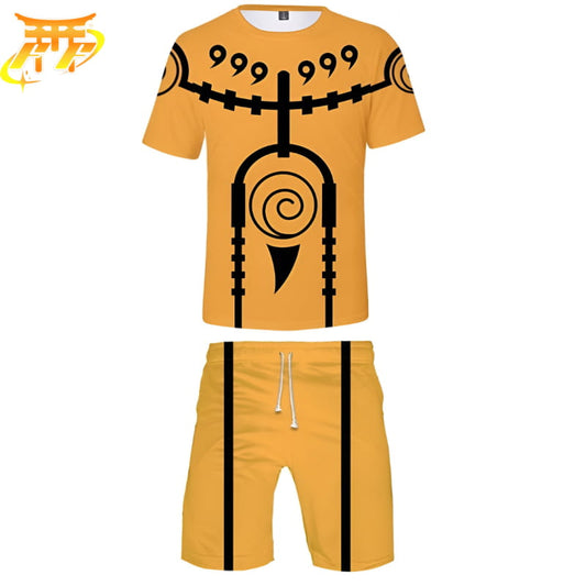 Naruto Kyubi Pyjamas med Shorts - Naruto Shippuden™