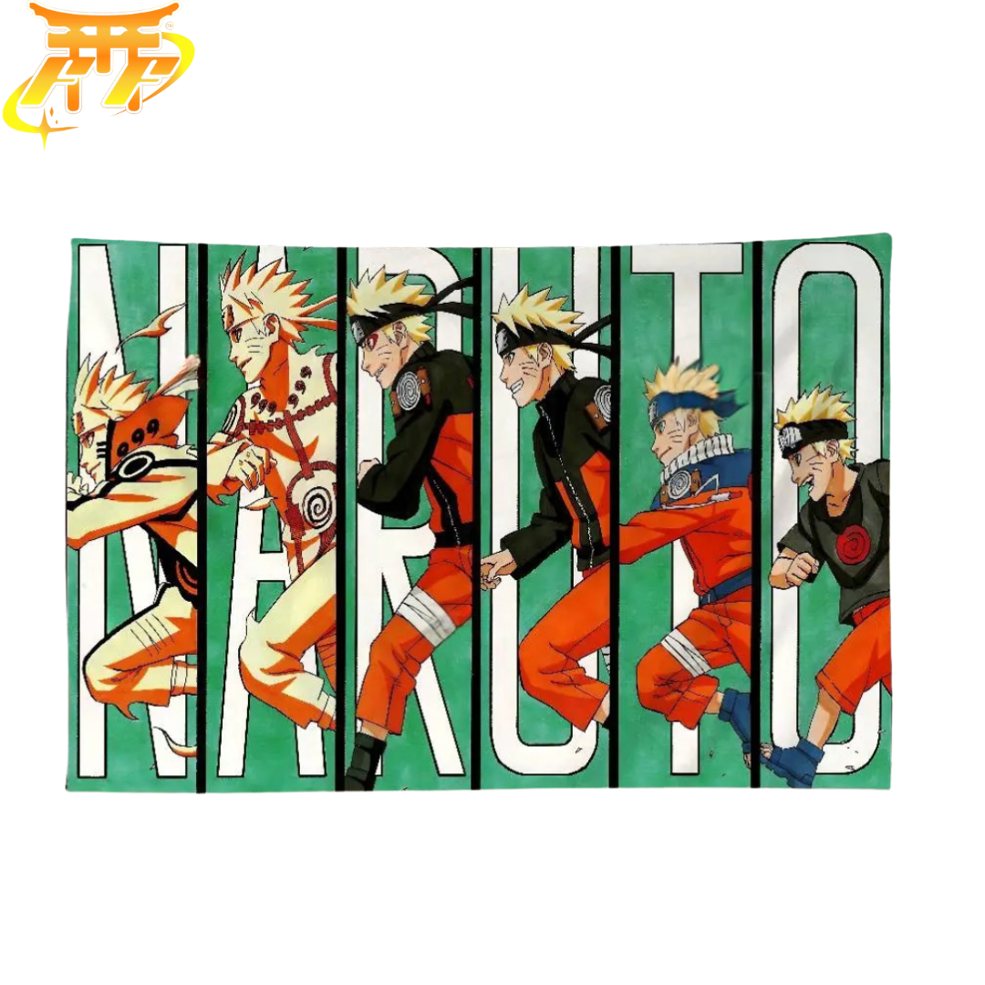 Naruto "Lopp Genom Tiderna" Flagga – Naruto™
