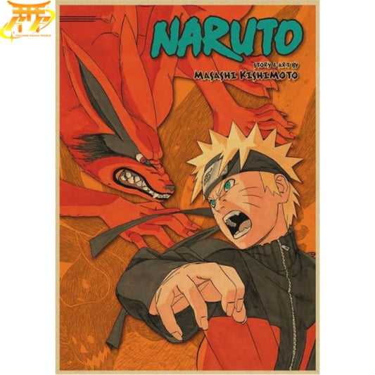 Naruto vs Kurama Poster – Naruto™