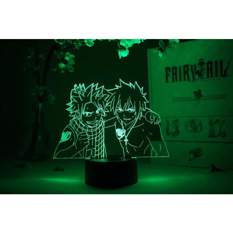 Natsu x Grey 3D-lampa – Fairy Tail™