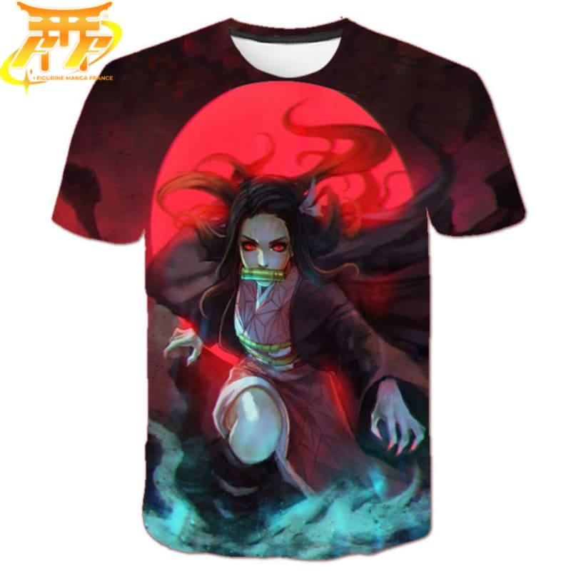 Nezuko "Måne" Tshirt - Demon Slayer™