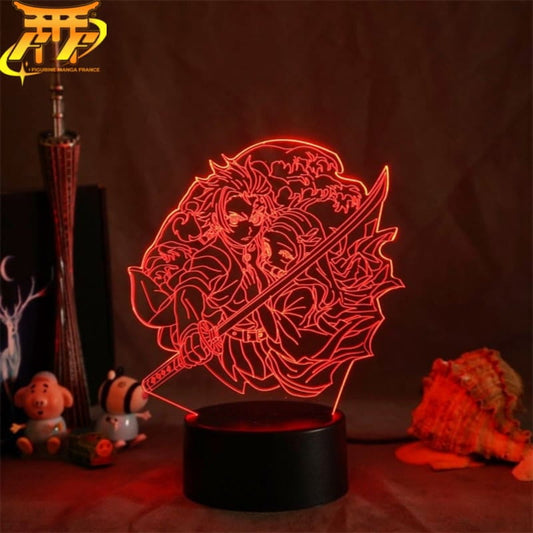 Nezuko och Tanjiro 3D-lampa – Demon Slayer™