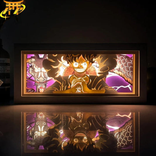 Nika vs Kaido 3D-nattlampa – One Piece™