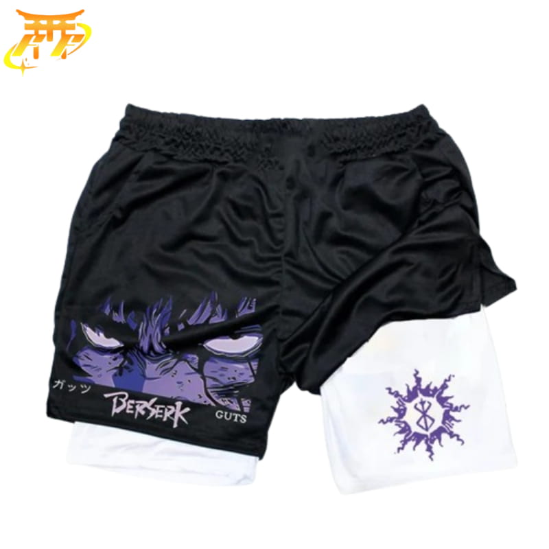 Offermärket Svart och Violett Shorts – Berserk™