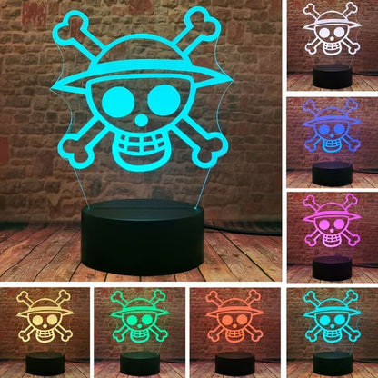 One Piece-logotyp 3D-lampa – One Piece™