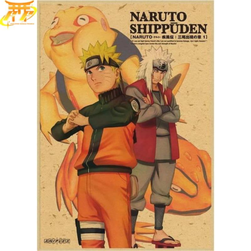 Paddvismännens Poster – Naruto Shippuden™