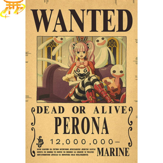 Perona "Wanted" Poster – One Piece™