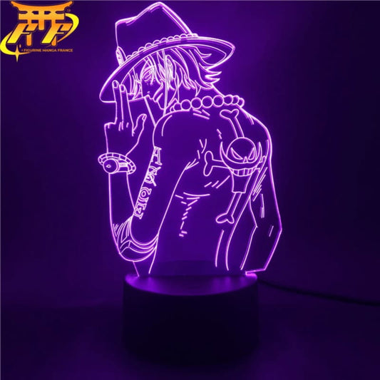 Portgas D. Ace 3D-lampa – One Piece™