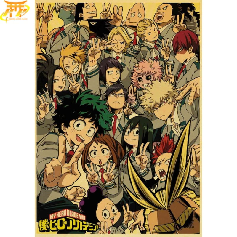 Poster Klass 1-A, U.A. High School – My Hero Academia™