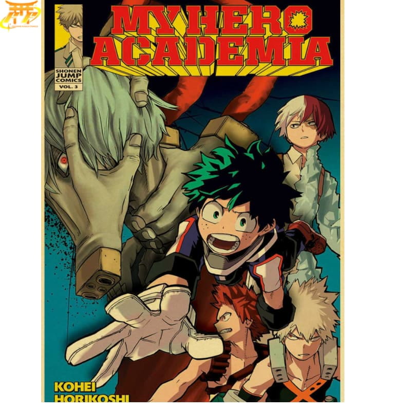 Poster MHA: Volym 3 – My Hero Academia™